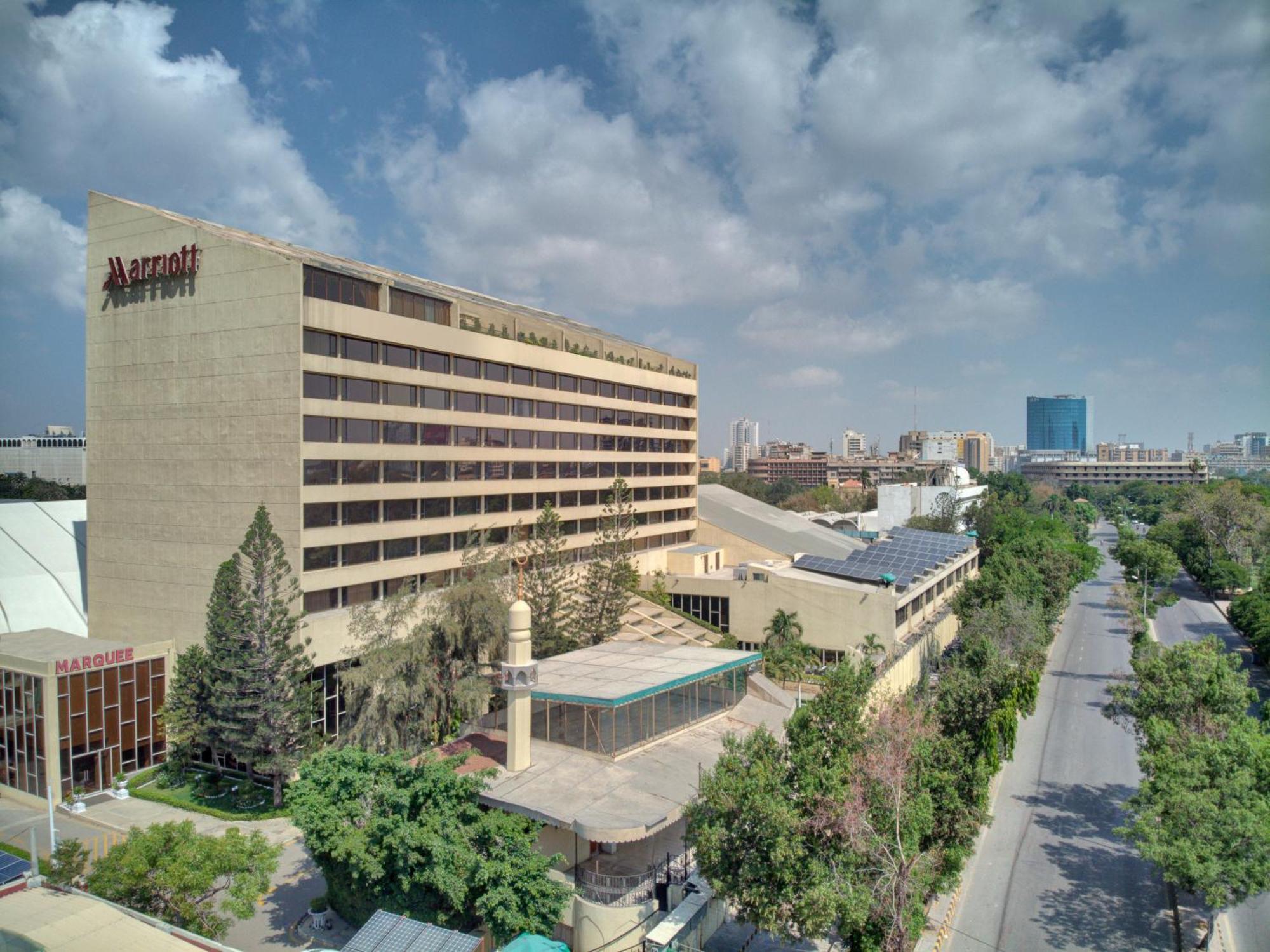 Karachi Marriott Hotel Exteriör bild