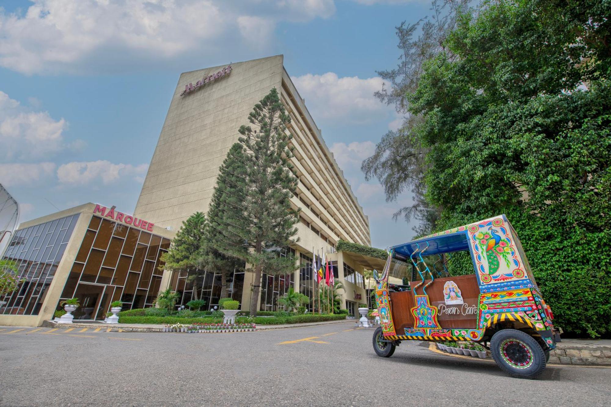 Karachi Marriott Hotel Exteriör bild