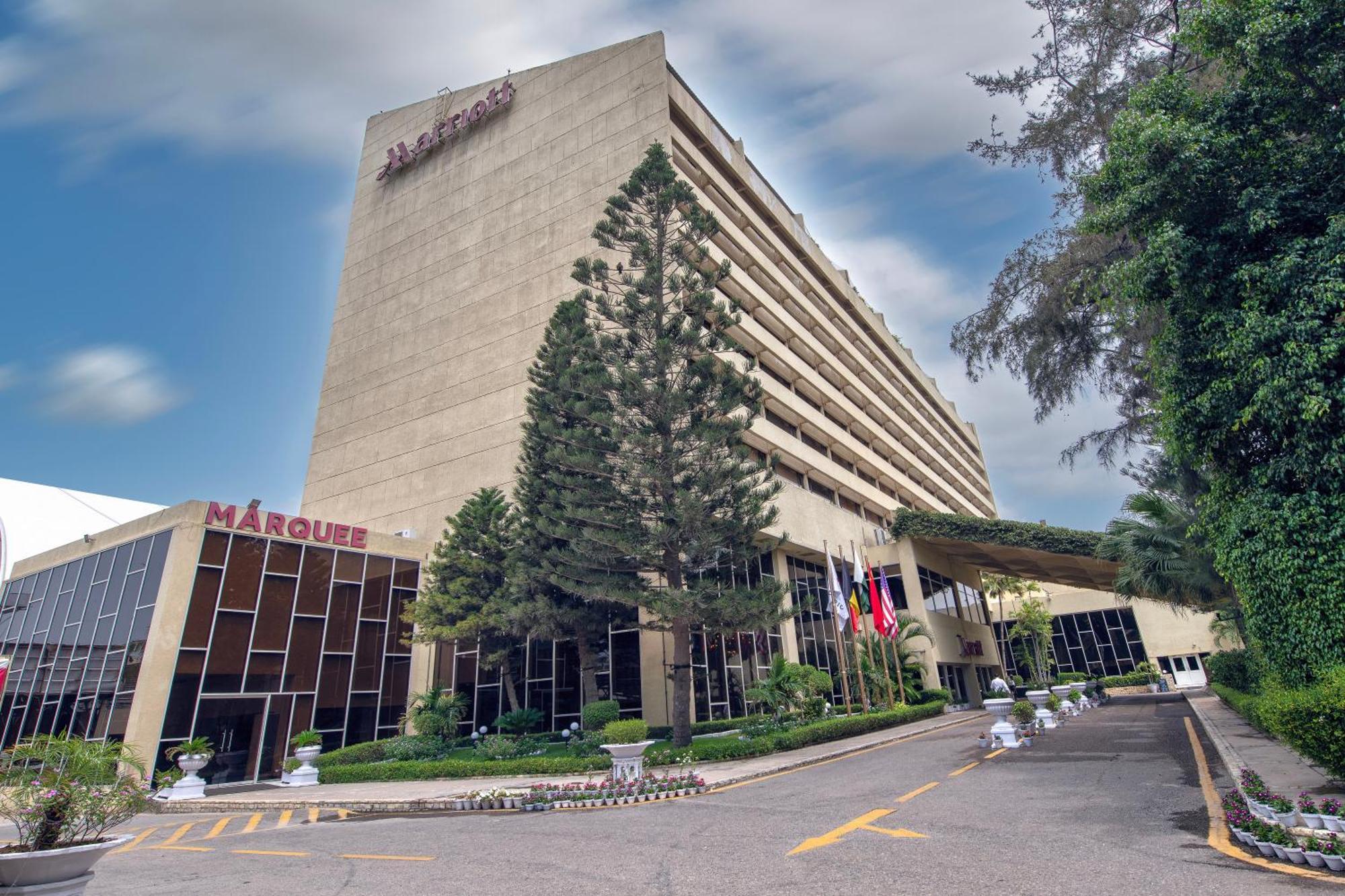 Karachi Marriott Hotel Exteriör bild